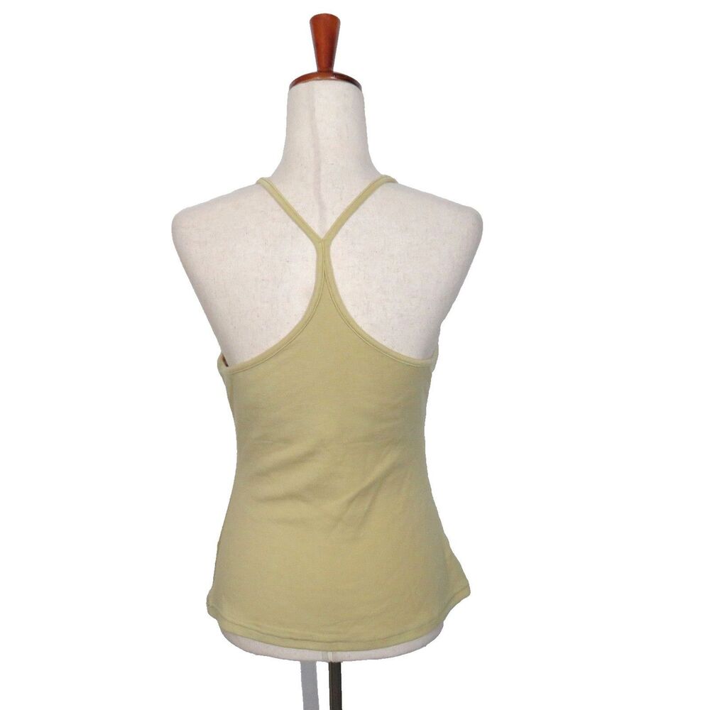 OGL Soft Stretchy Y Back Brami Bra Tank Top Biscotti Size XS